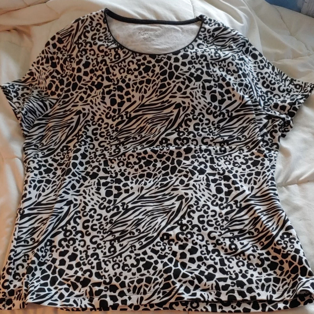 Animal Print Top